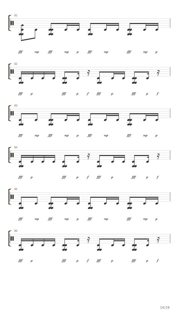 Sing It Back吉他谱