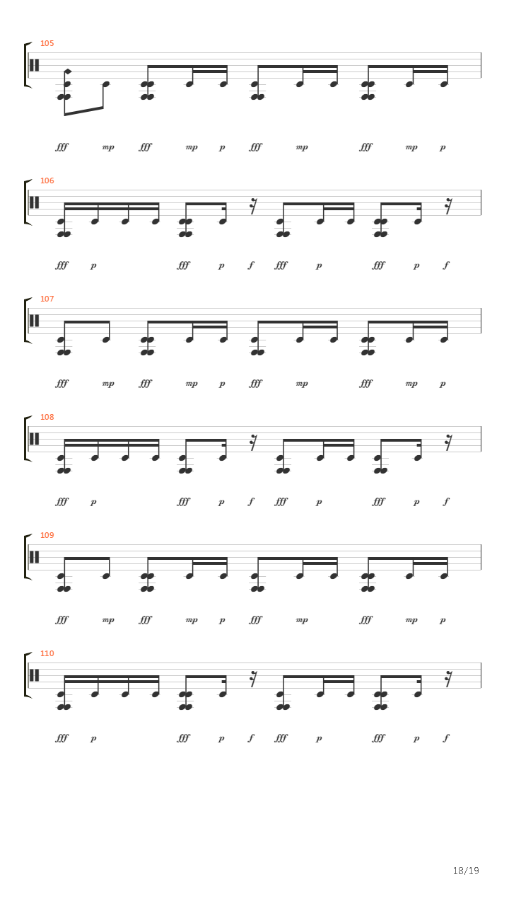 Sing It Back吉他谱