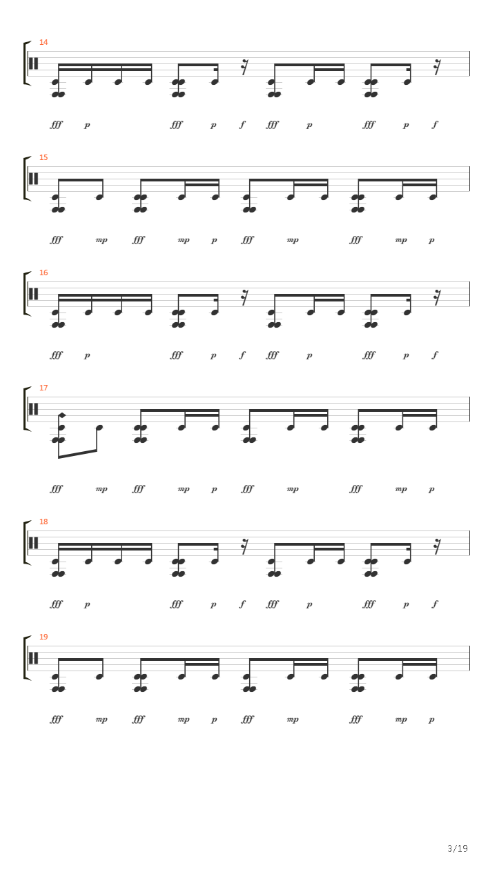 Sing It Back吉他谱