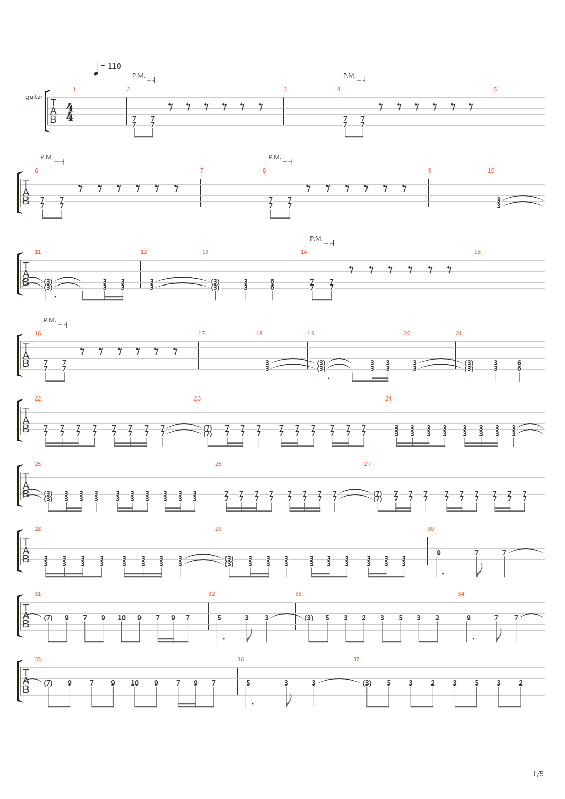 The Dawn Of Ascendency吉他谱