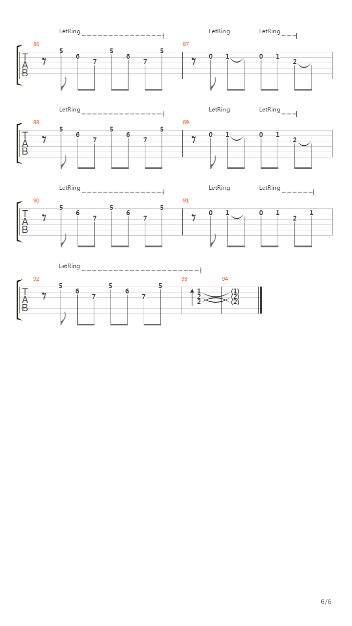 Hit Me吉他谱