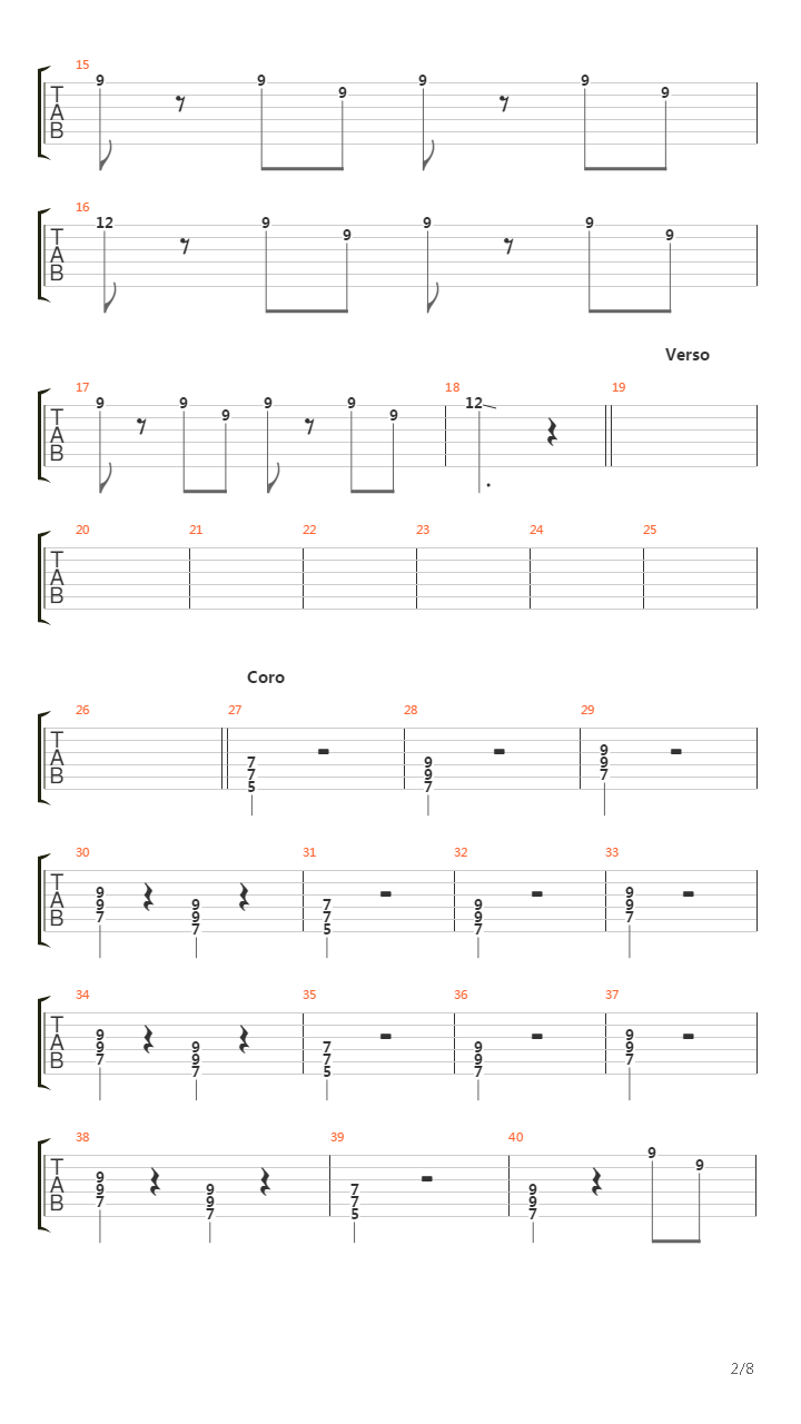 Marciano吉他谱