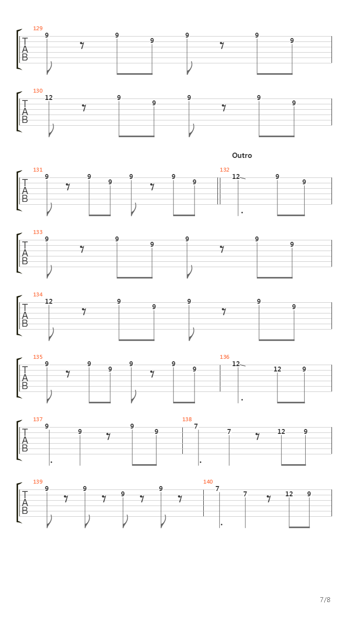 Marciano吉他谱