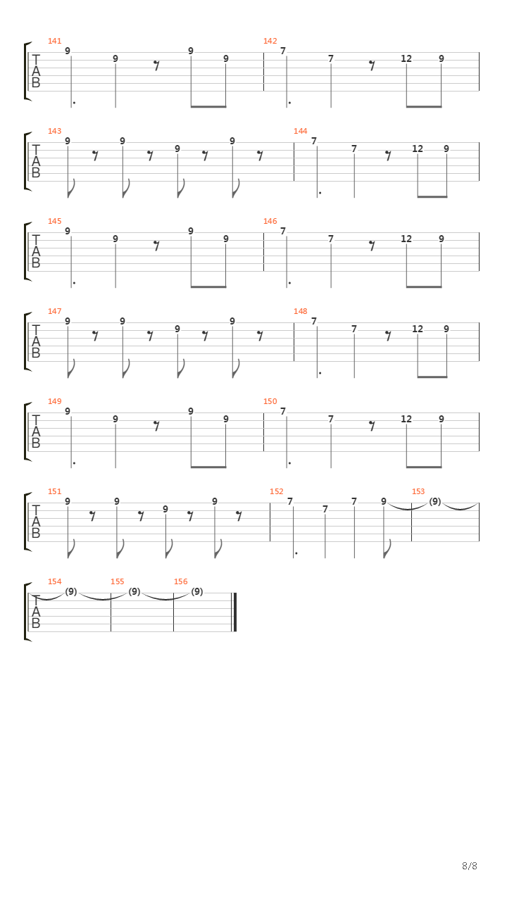 Marciano吉他谱