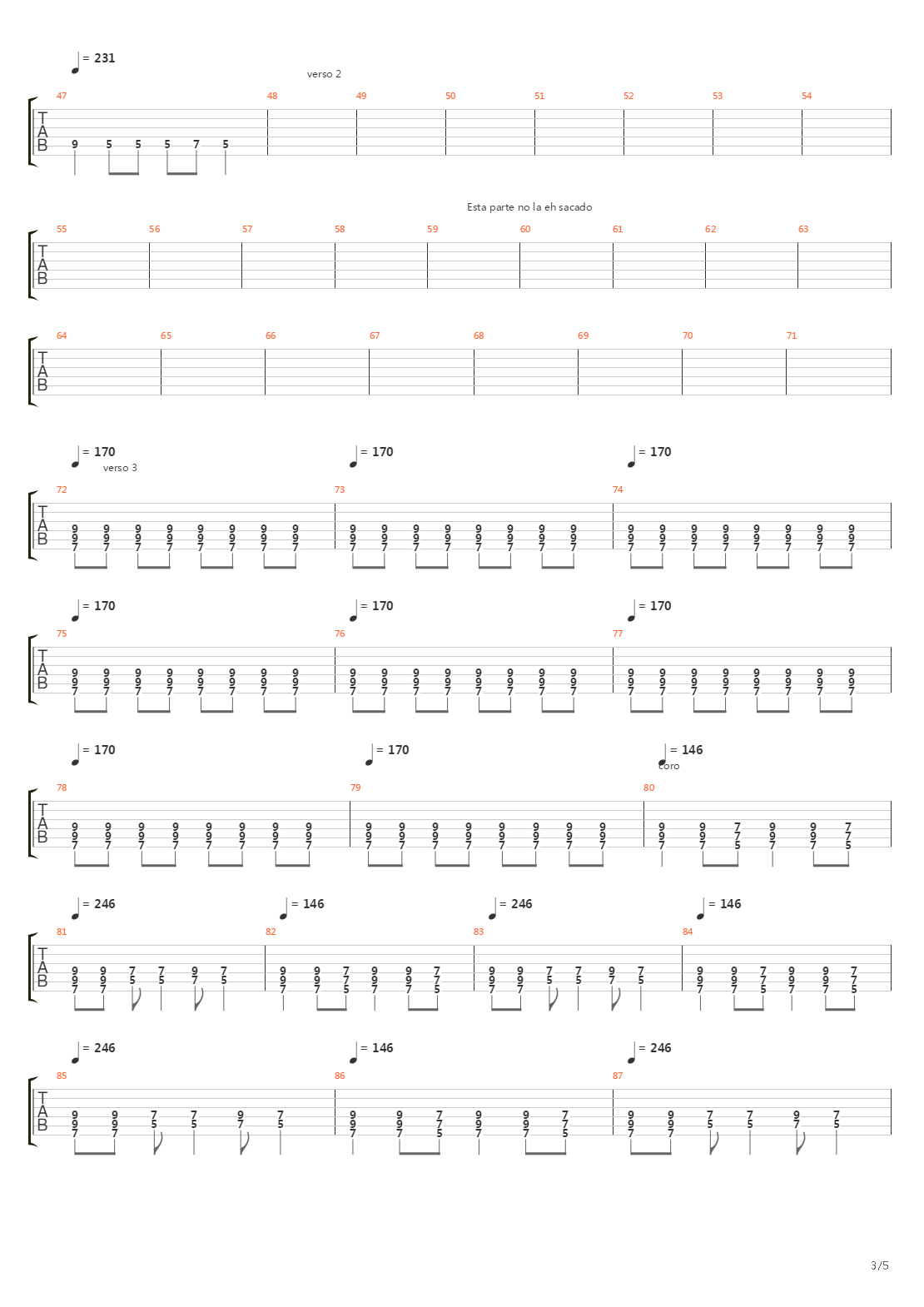 Noko吉他谱