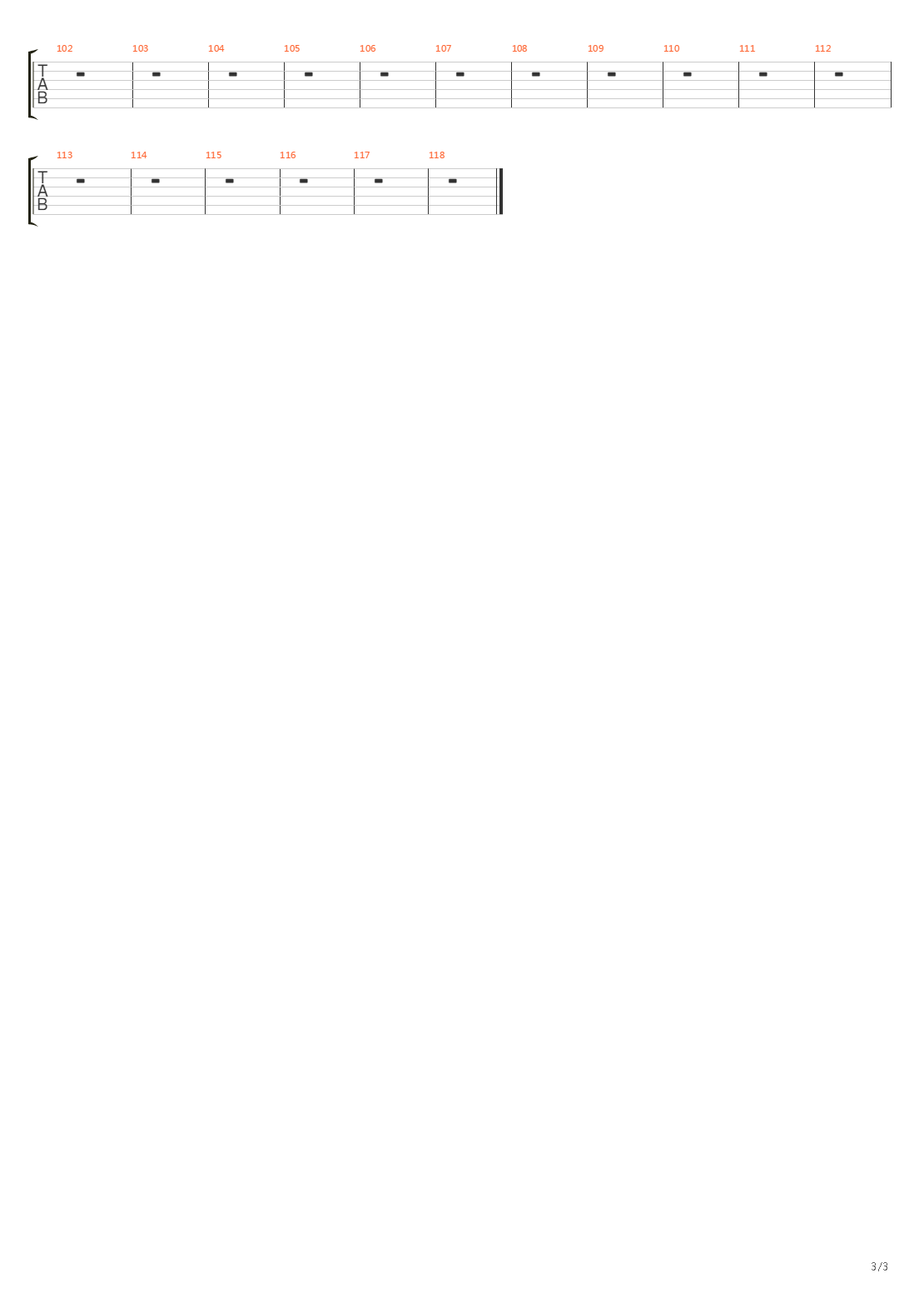 Noko吉他谱