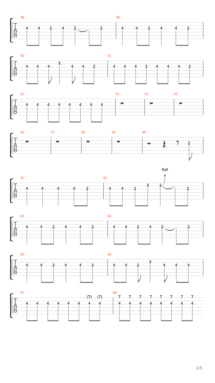 Noko吉他谱