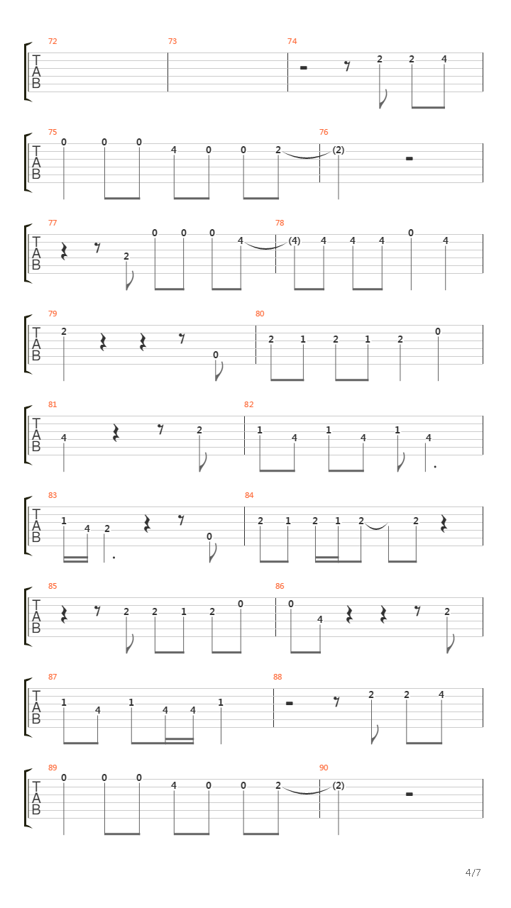 Dos Locos吉他谱