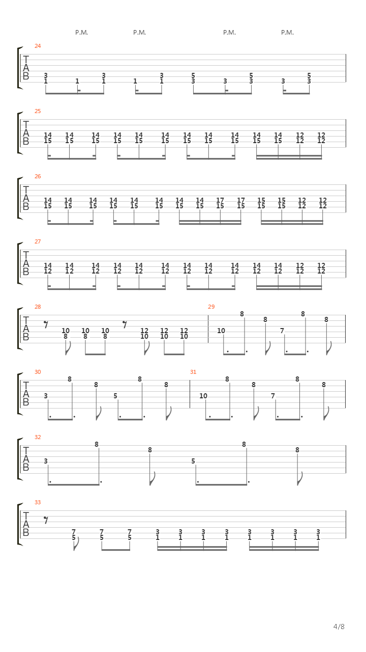 Ubahnlinie 2吉他谱