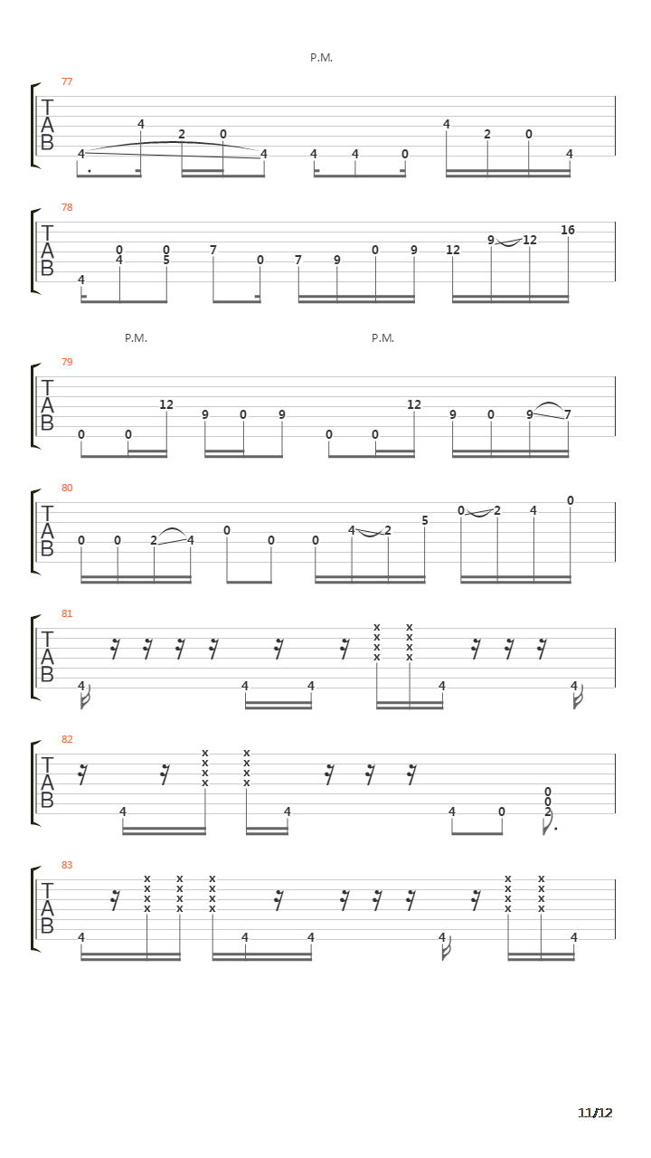 Atlas吉他谱