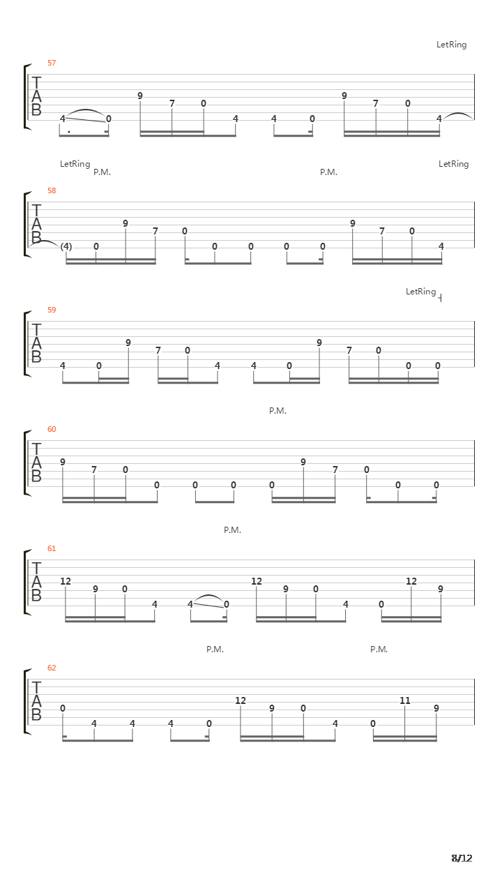 Atlas吉他谱