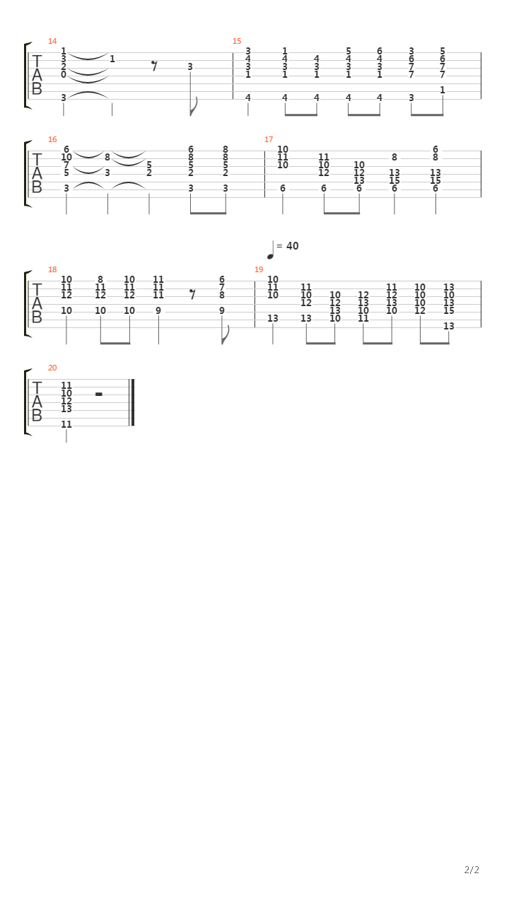 Constant Bloom吉他谱