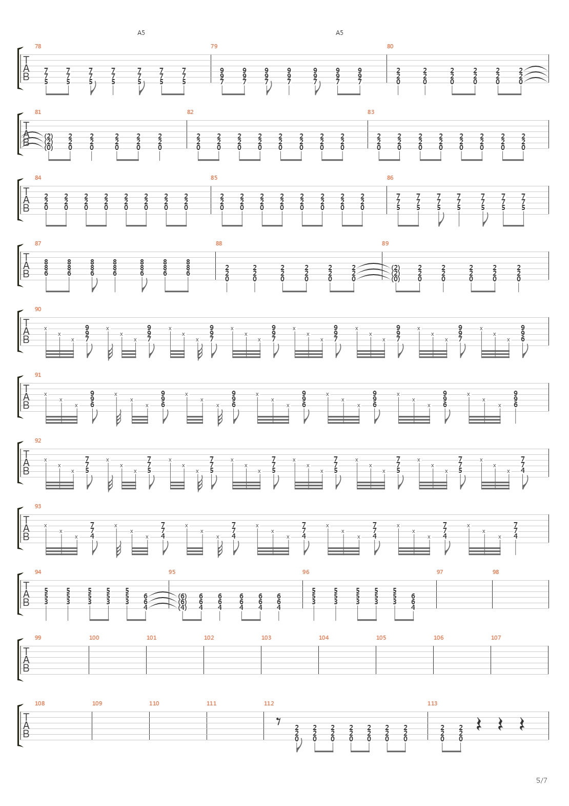 Cambaz吉他谱