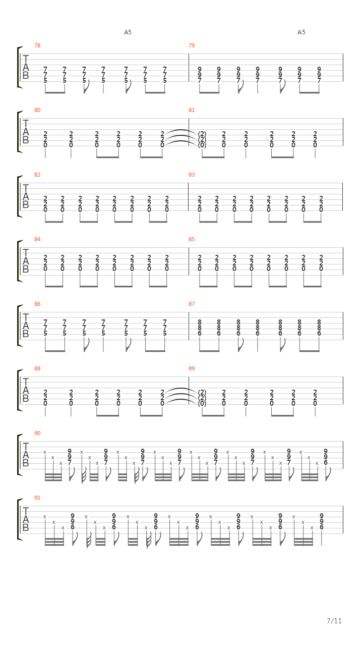 Cambaz吉他谱