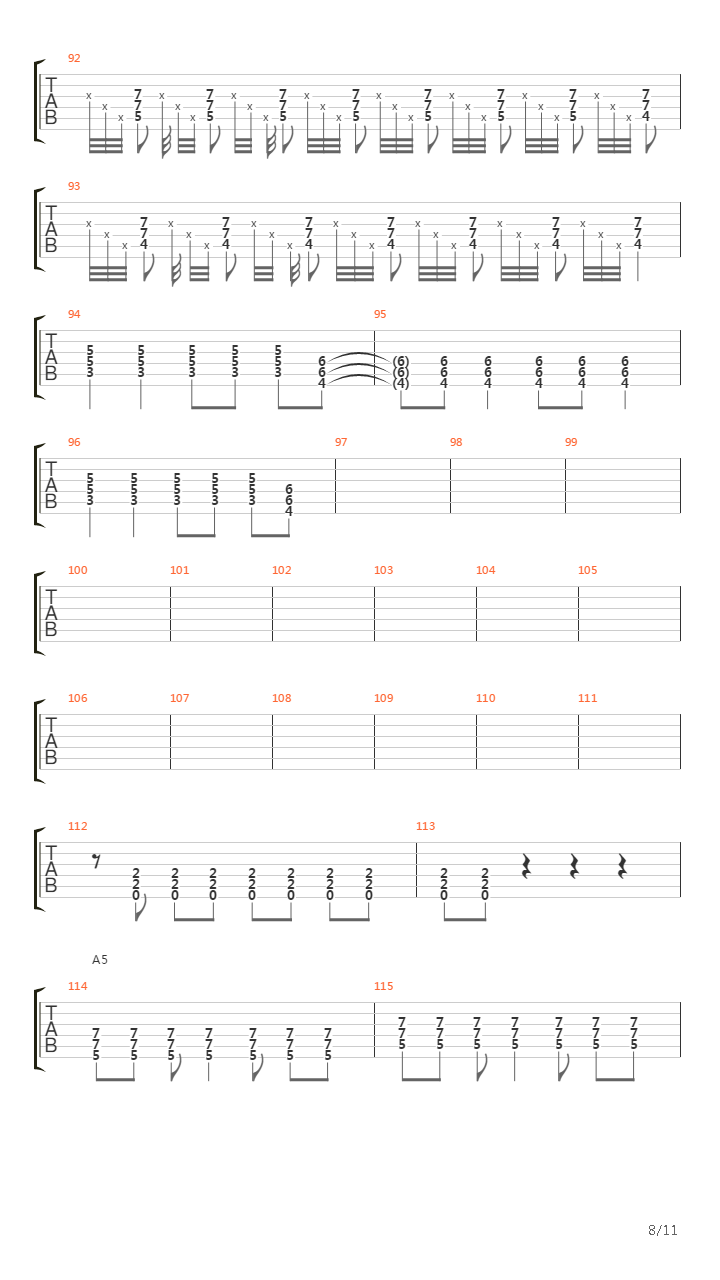 Cambaz吉他谱