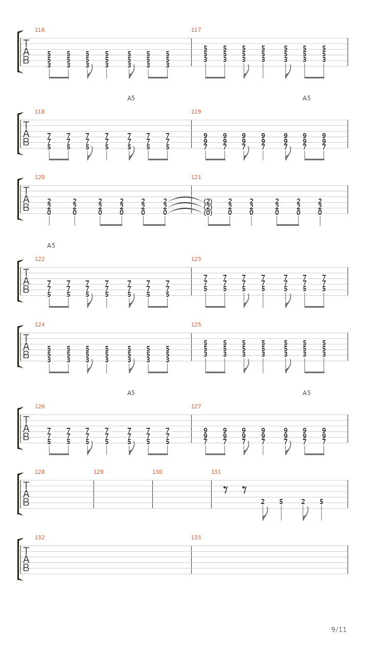 Cambaz吉他谱