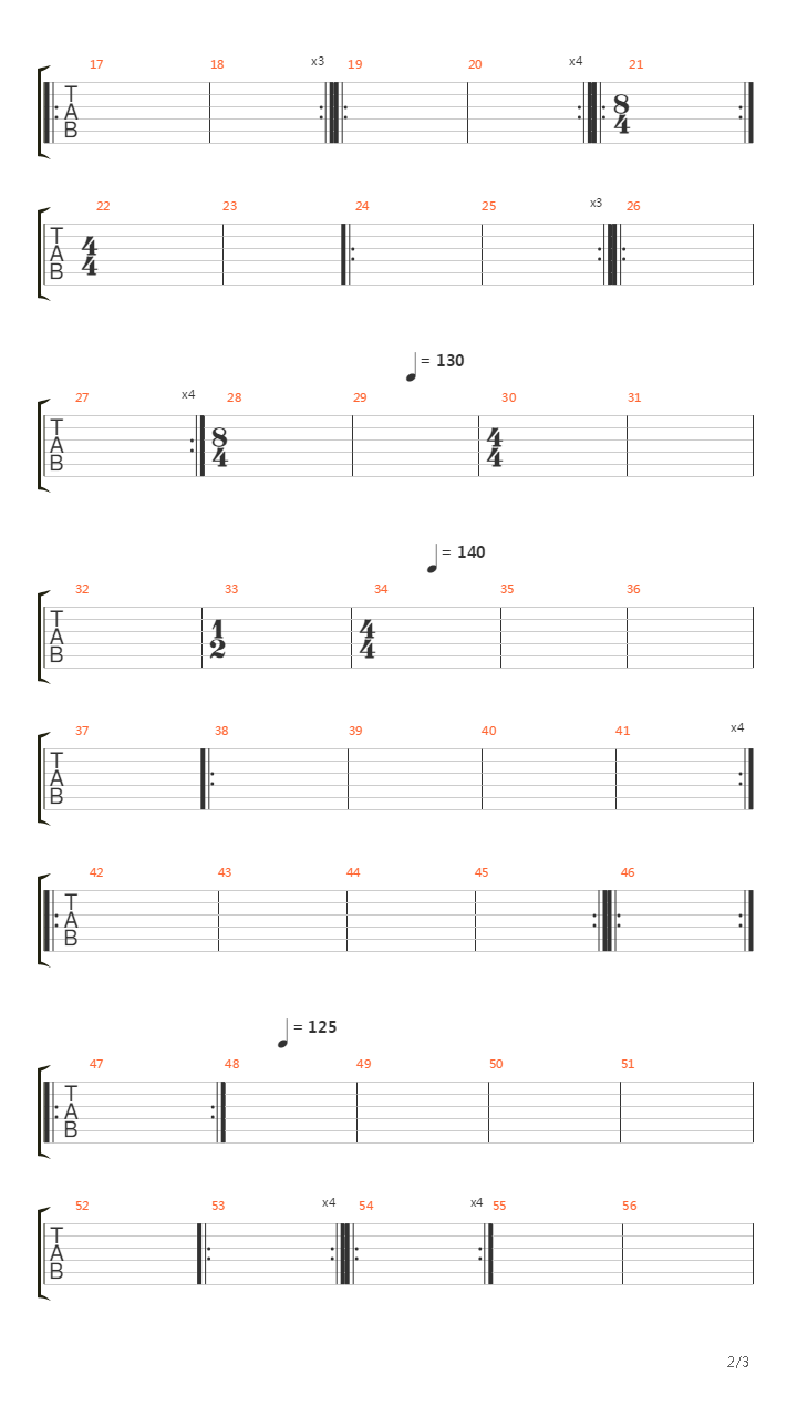 Winds Of Funeral吉他谱