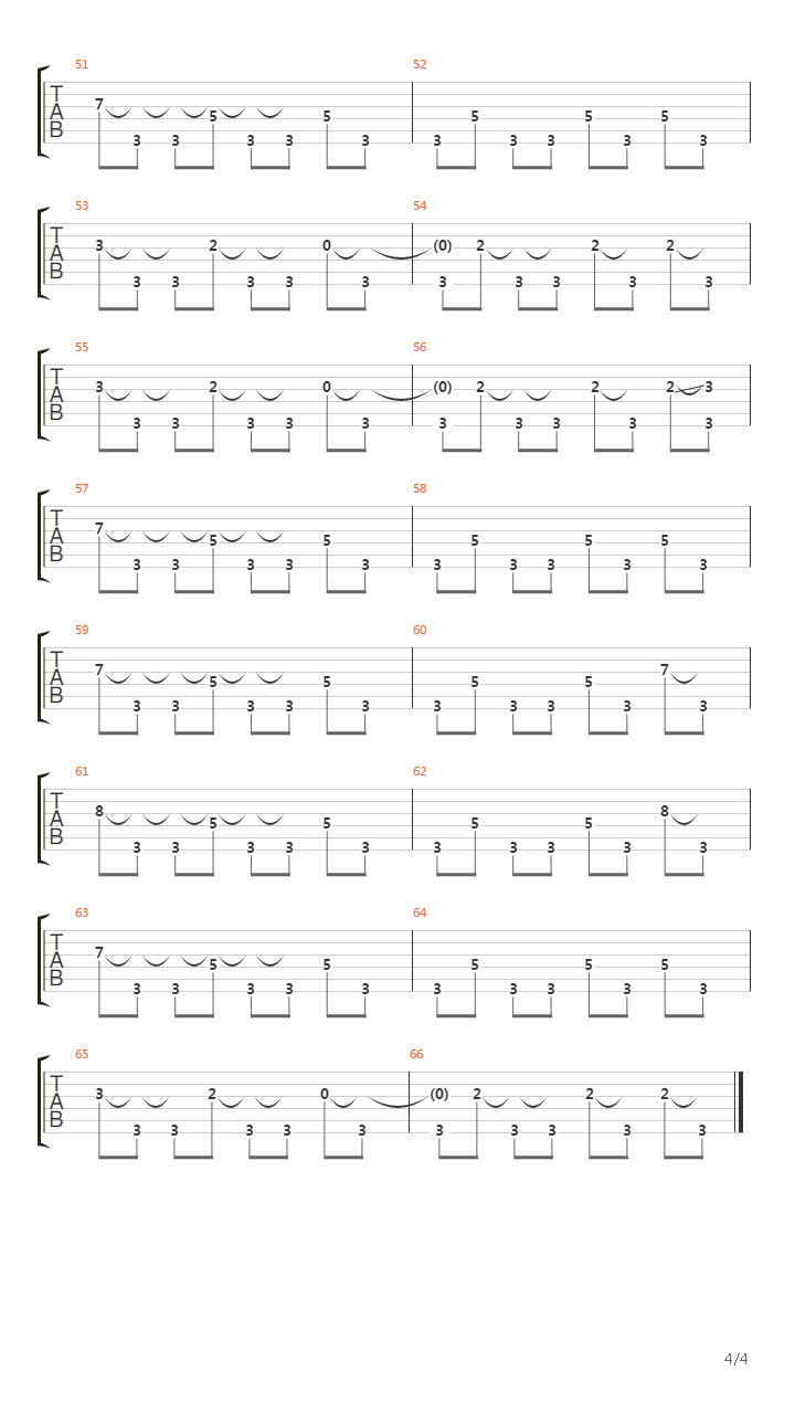 Solinari吉他谱