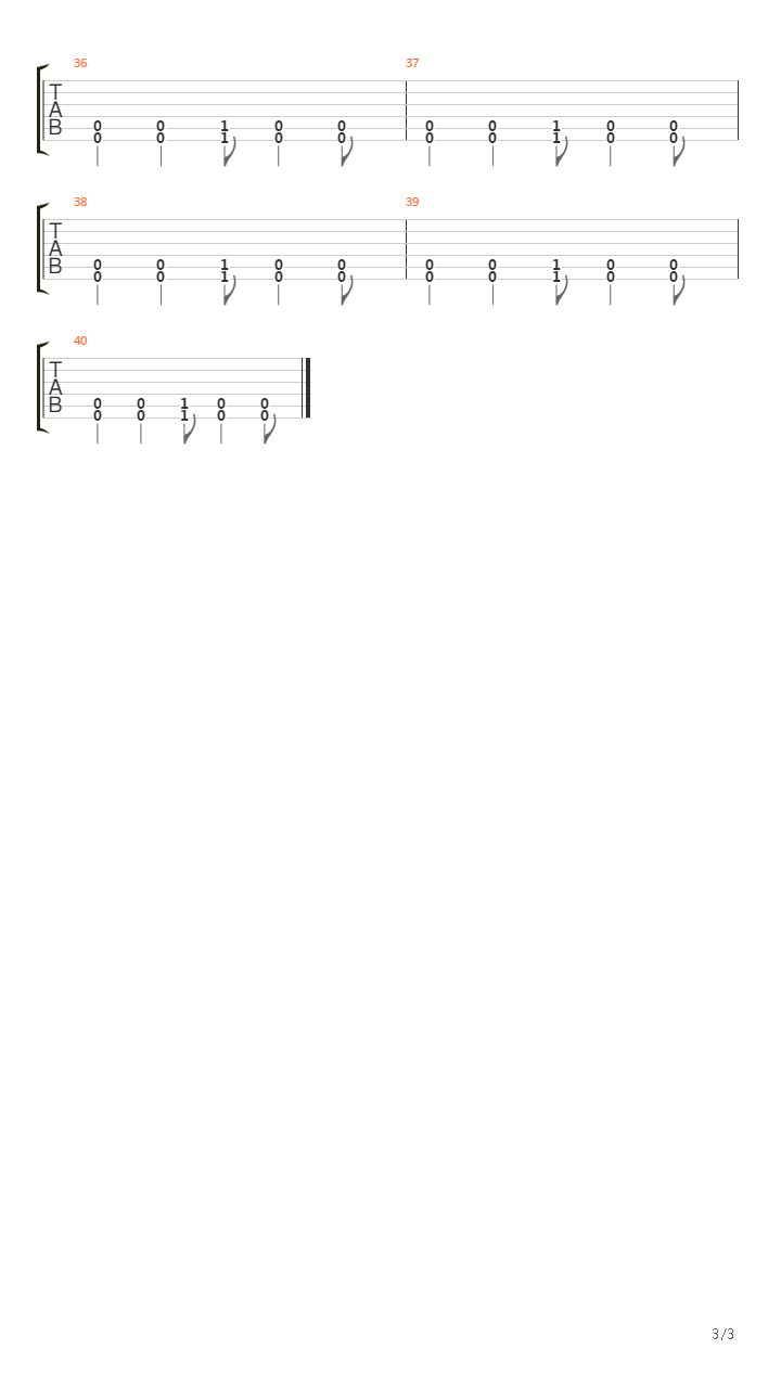 Collapse吉他谱