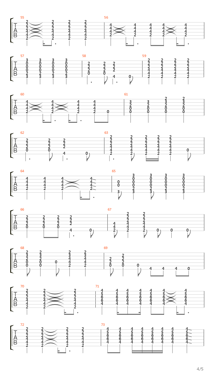 Theme For An Imaginary Western吉他谱