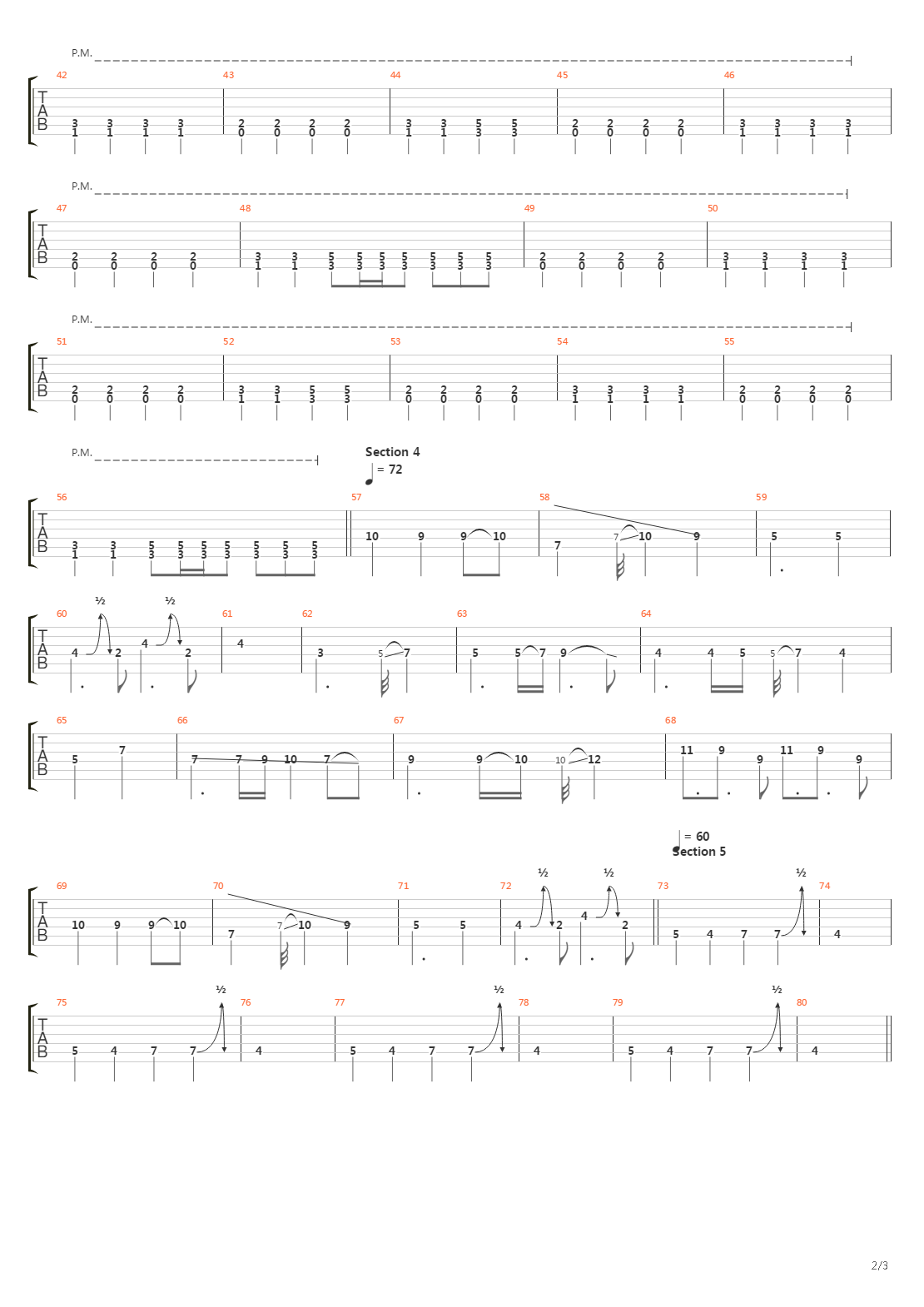 A Slow March To The Burial吉他谱