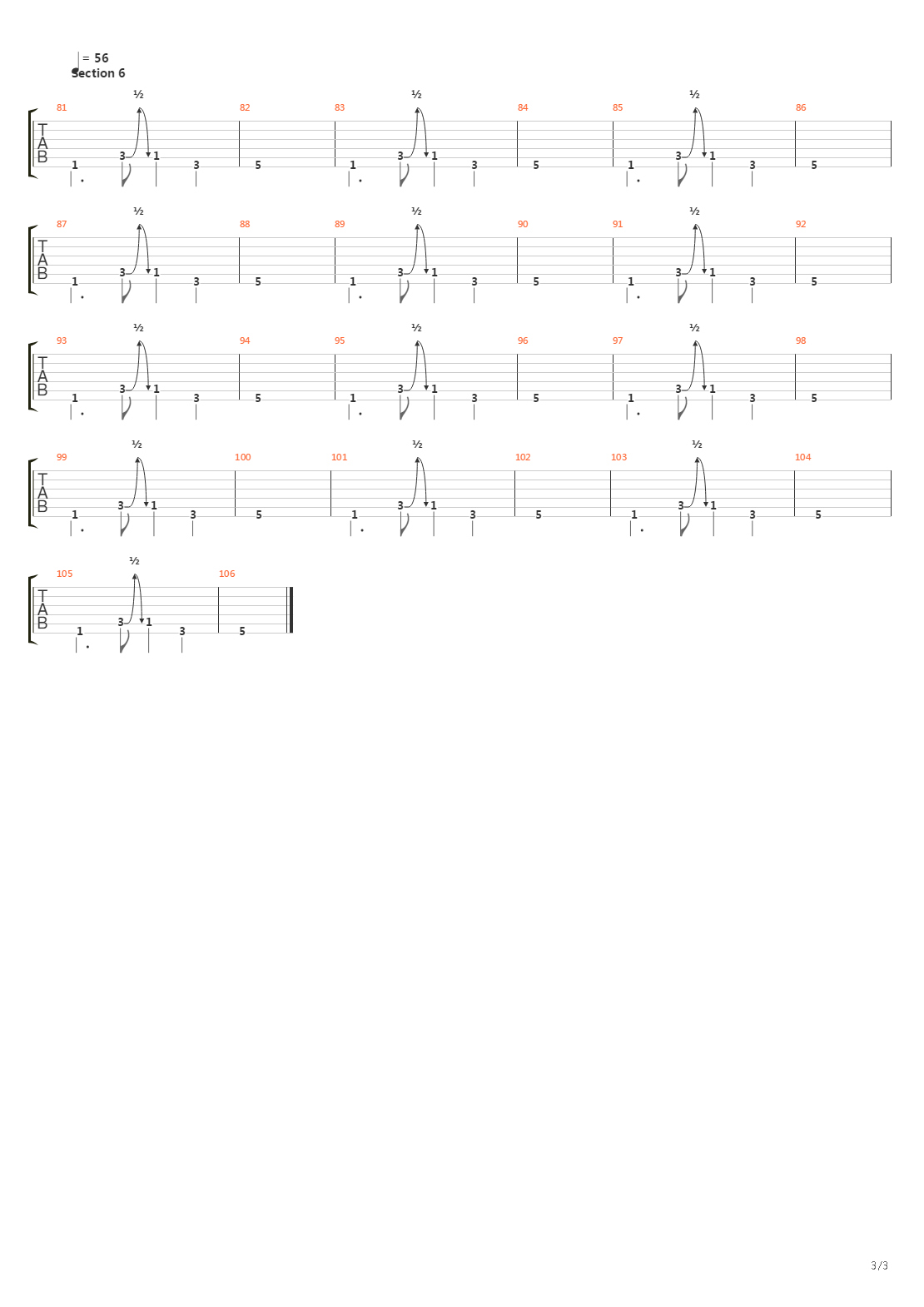 A Slow March To The Burial吉他谱