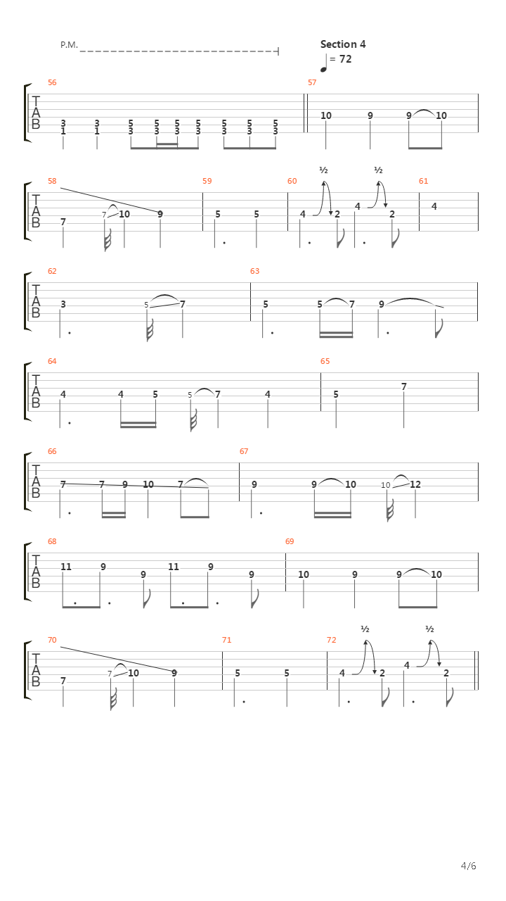 A Slow March To The Burial吉他谱