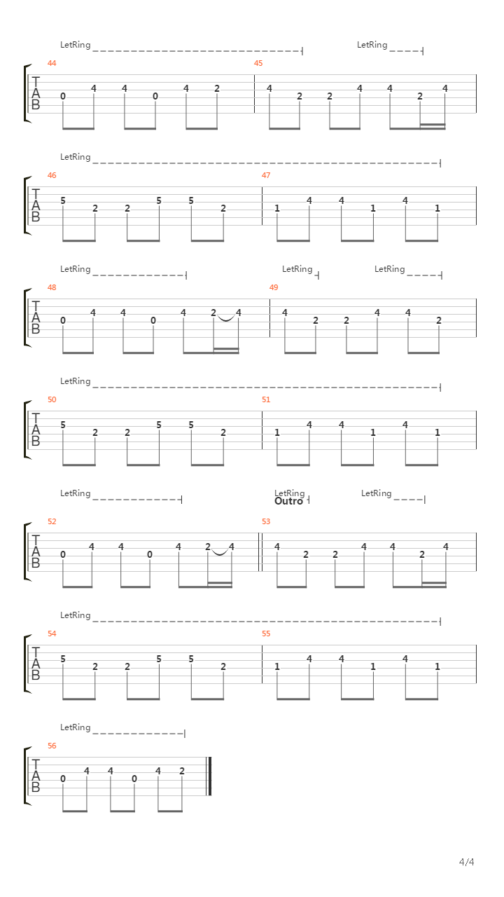 Sinistra吉他谱