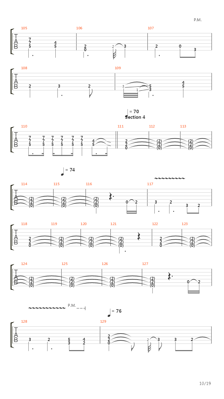 The Burning Man吉他谱