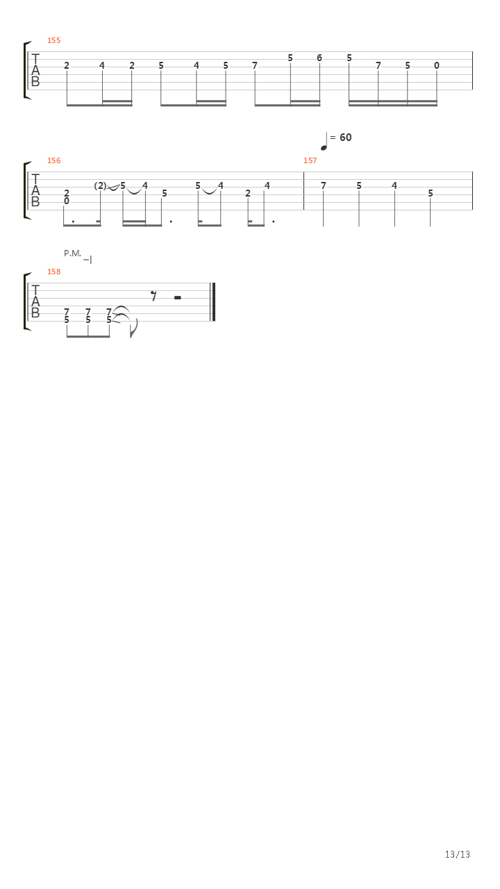 The Mountains Are Mine吉他谱