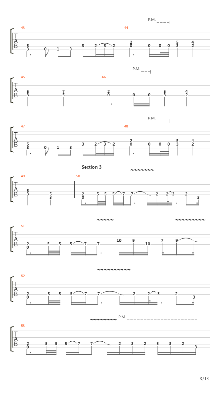 The Mountains Are Mine吉他谱