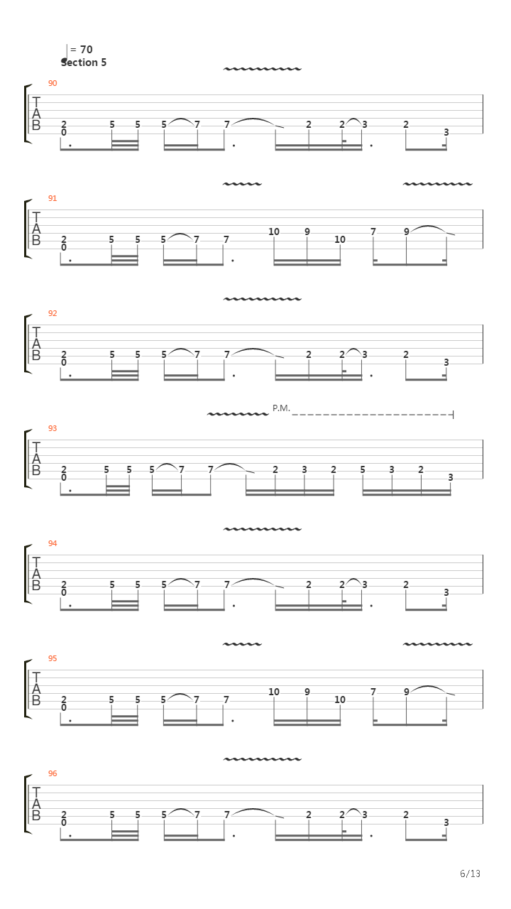 The Mountains Are Mine吉他谱