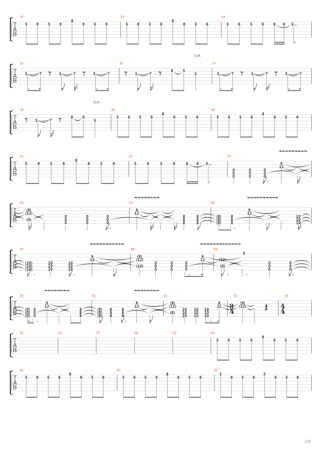 Midnight Train To Bellevue吉他谱