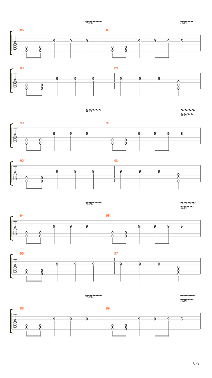 Midnight Train To Bellevue吉他谱