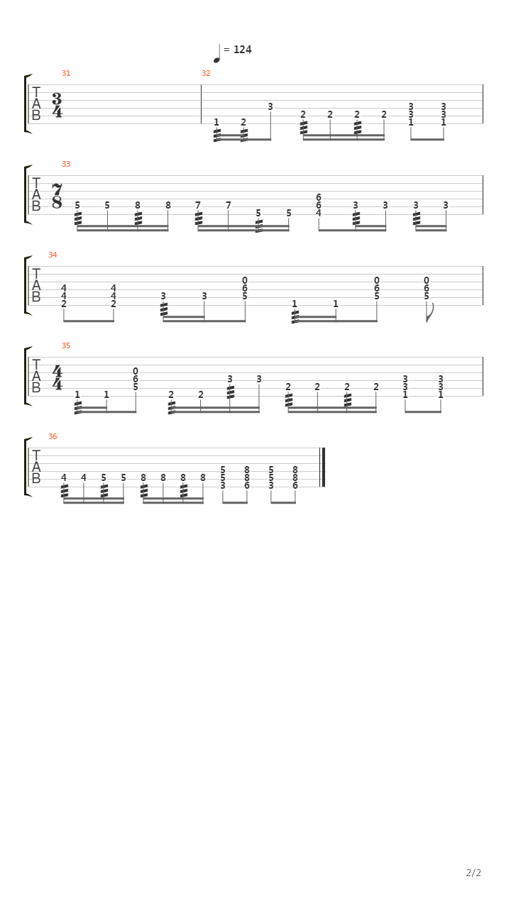 Carry Stress In The Jaw吉他谱