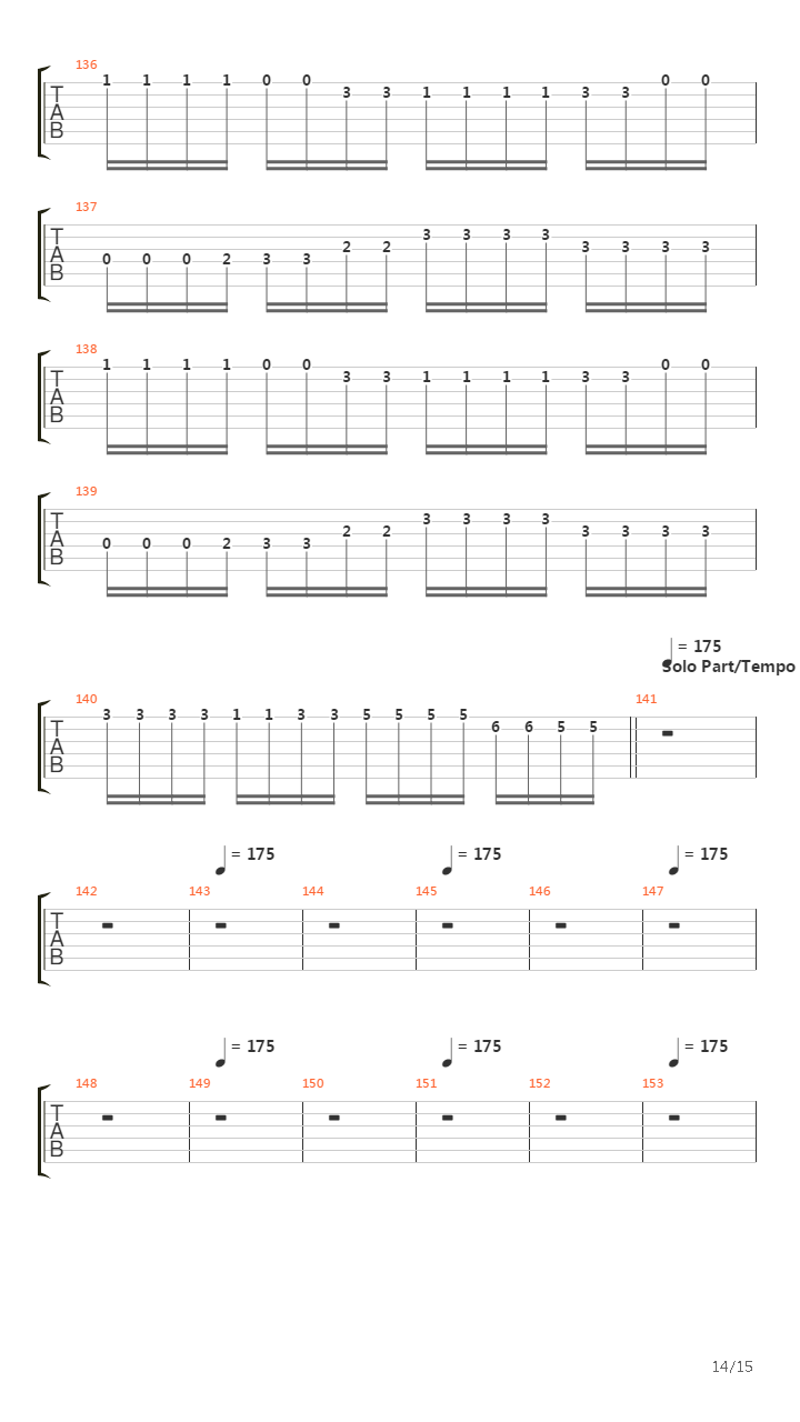 Omringningen吉他谱