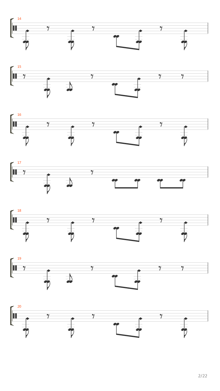 Typical吉他谱