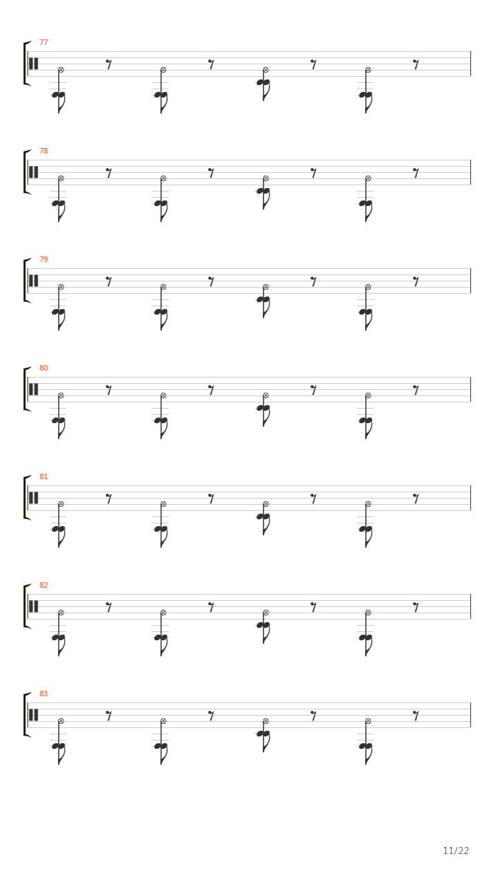 Typical吉他谱