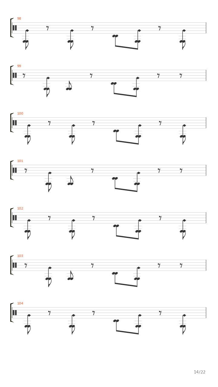 Typical吉他谱