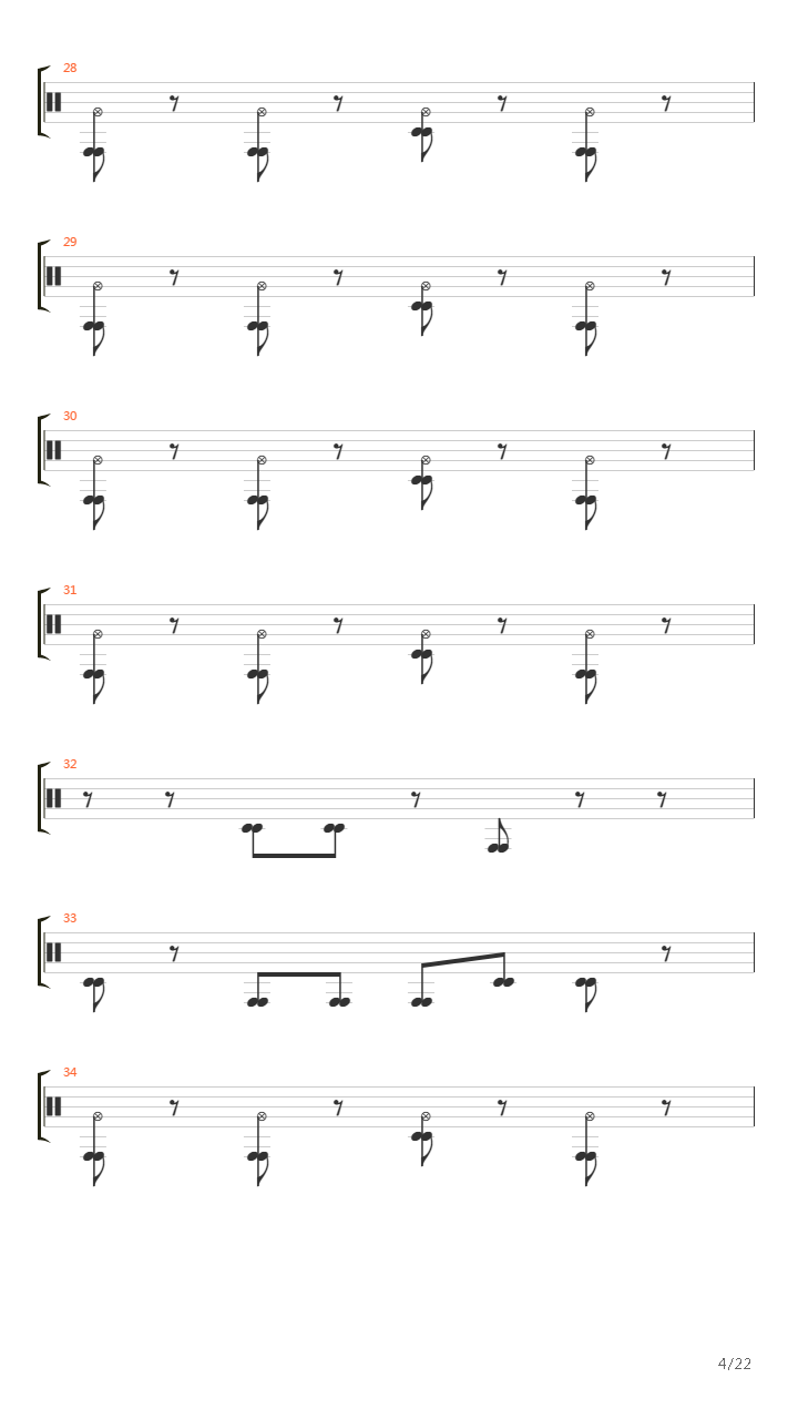 Typical吉他谱