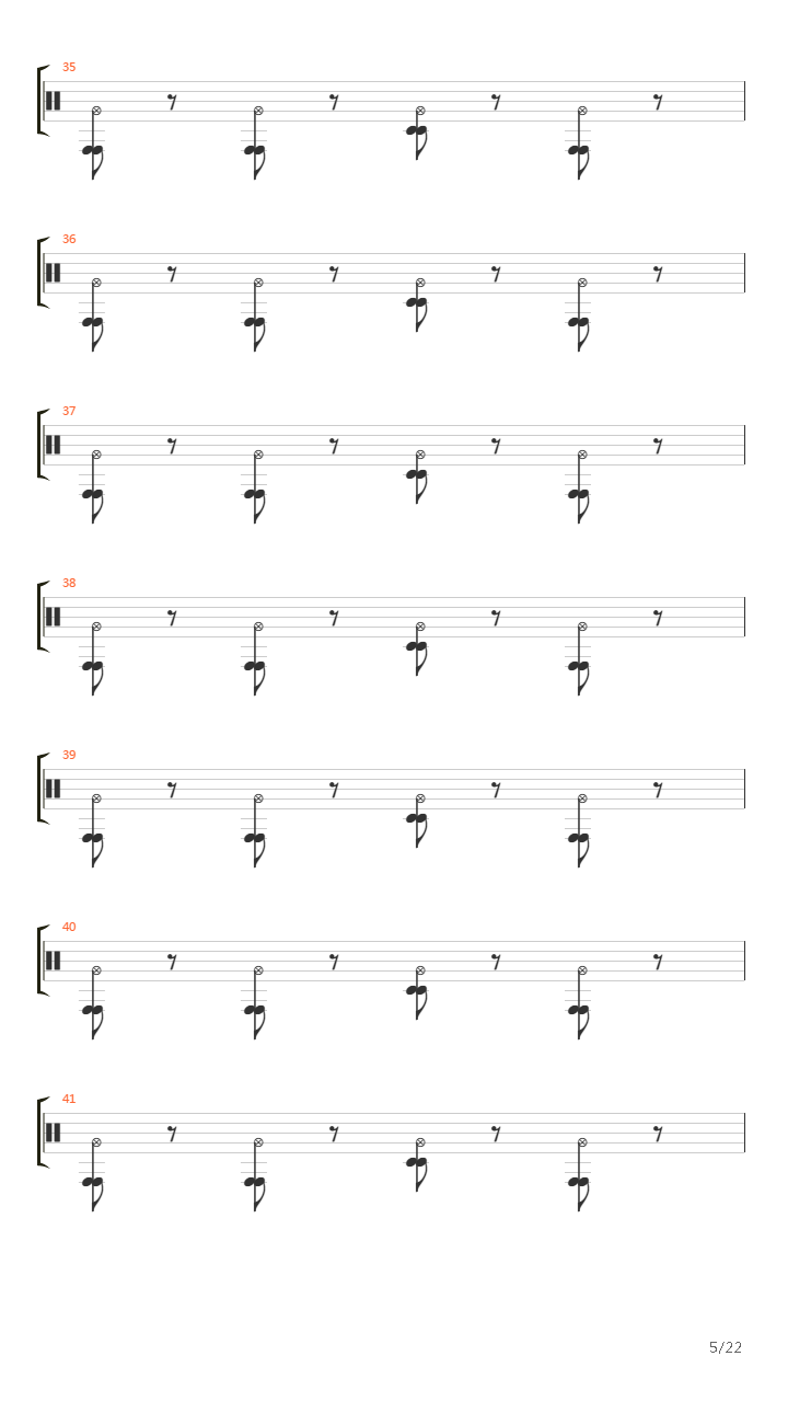 Typical吉他谱