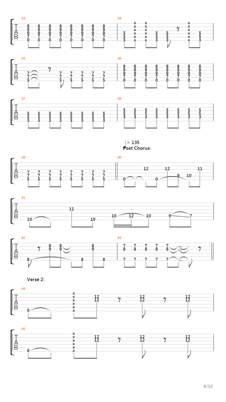 Shake吉他谱
