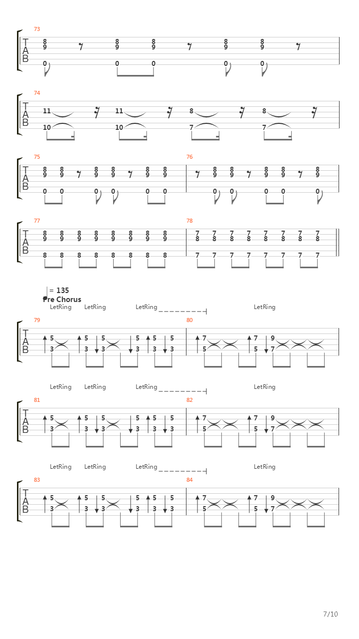 Shake吉他谱