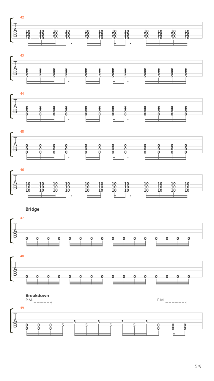 Atlas吉他谱