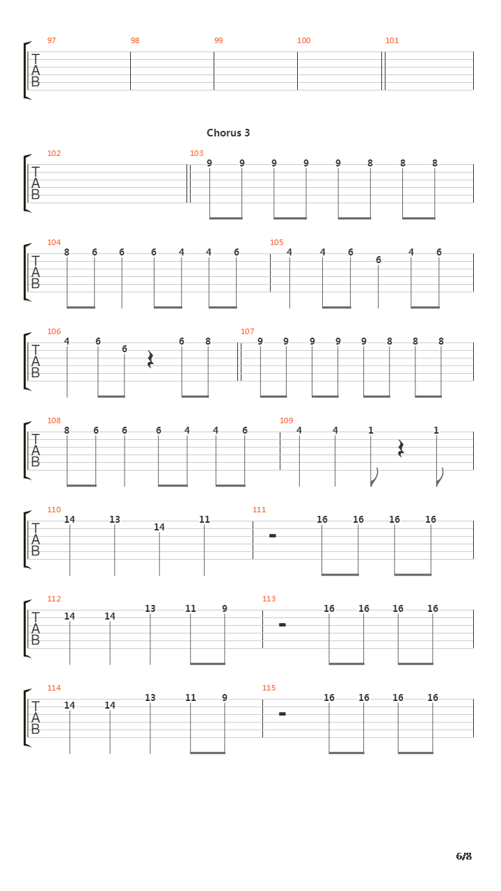 Rude吉他谱