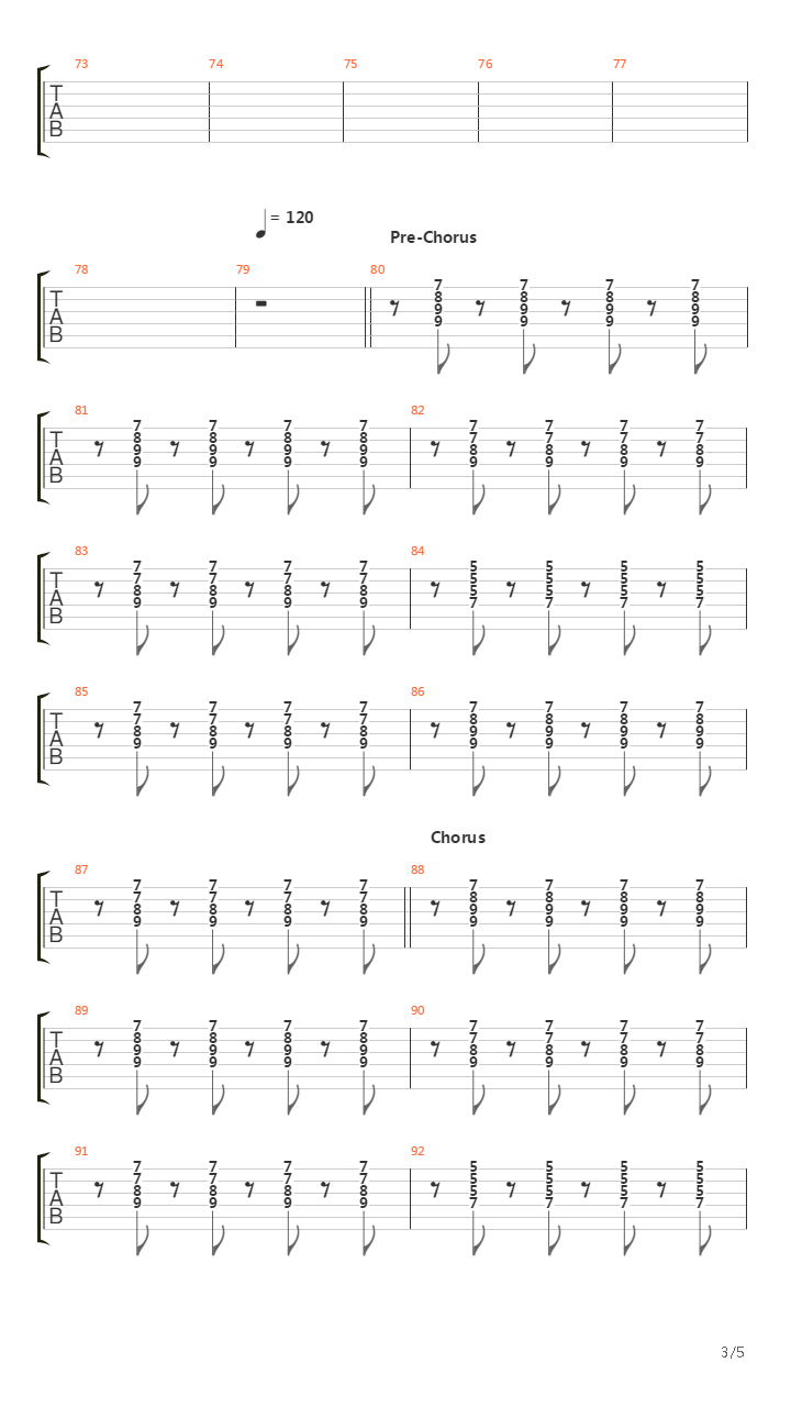 Kumbala吉他谱