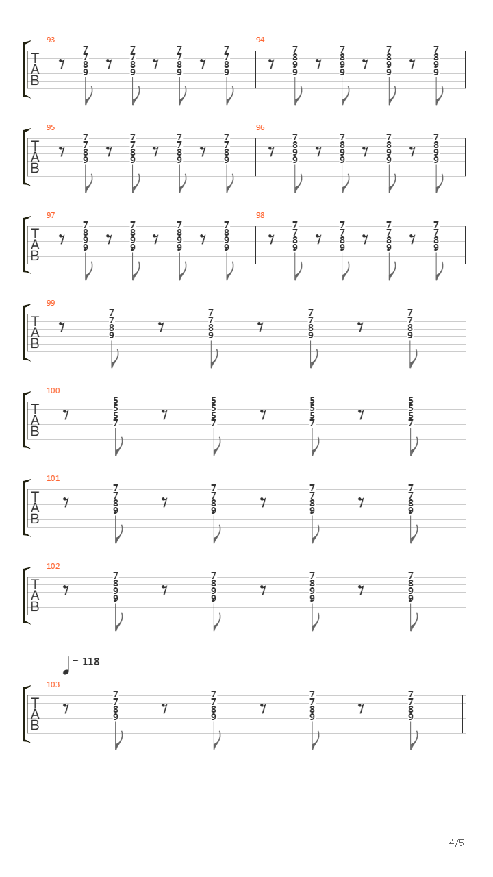 Kumbala吉他谱