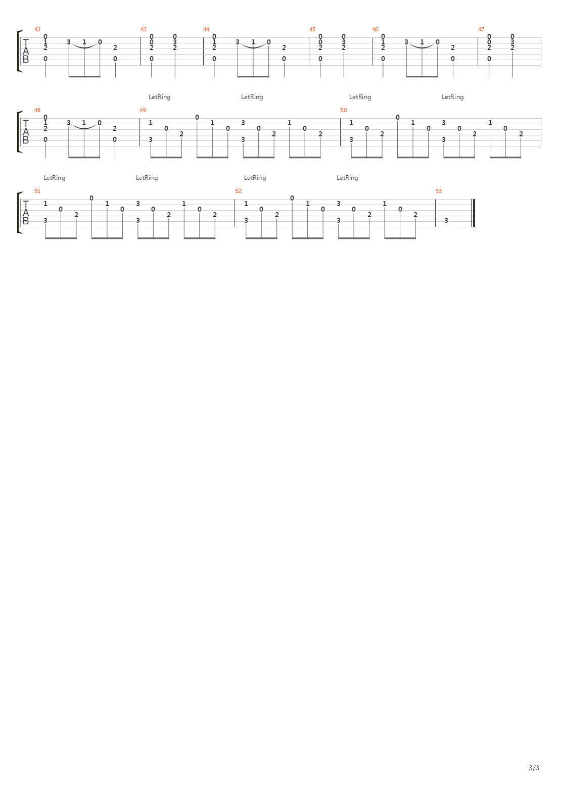 Intro Requiem吉他谱