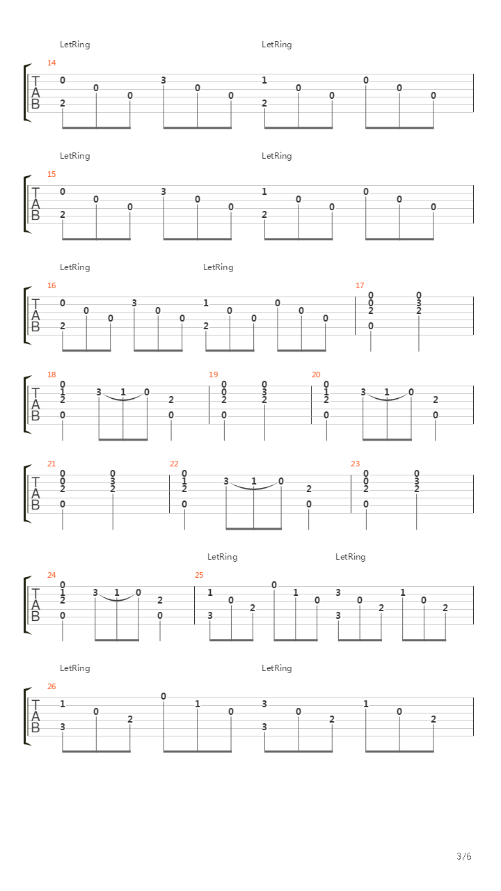 Intro Requiem吉他谱