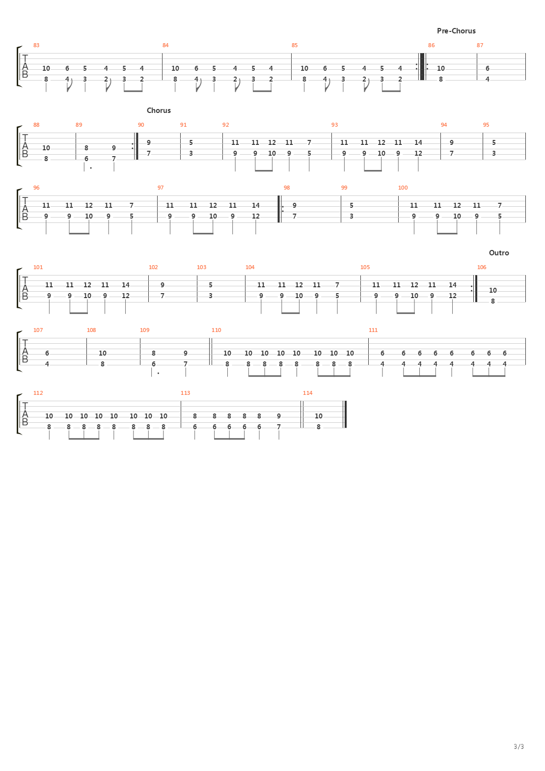 Geniove吉他谱